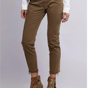 COPY - Nili Lotan Jenna pant in brown size 8